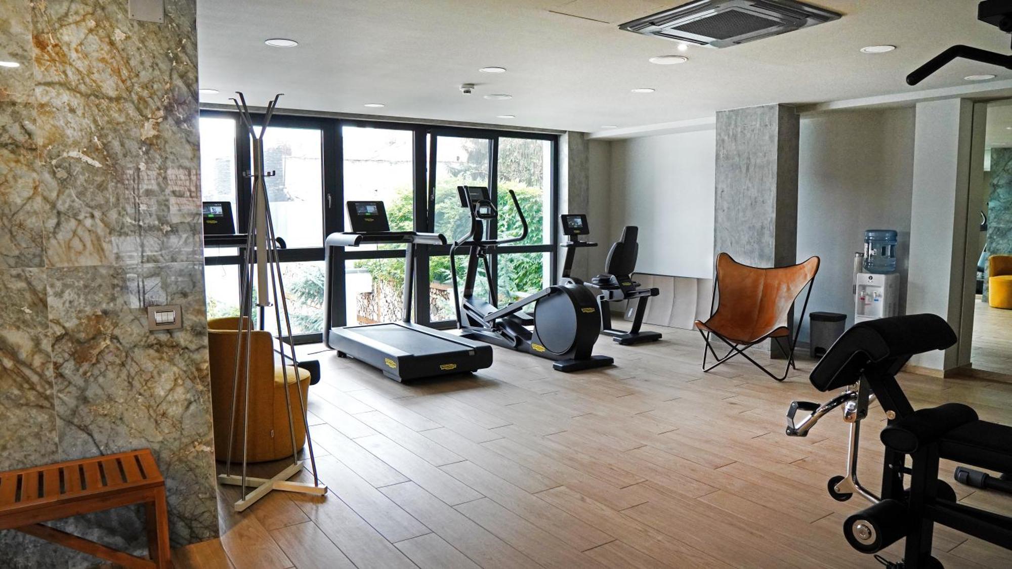 Aniroc Signature Hotel Arad Exteriér fotografie A gym in a hotel